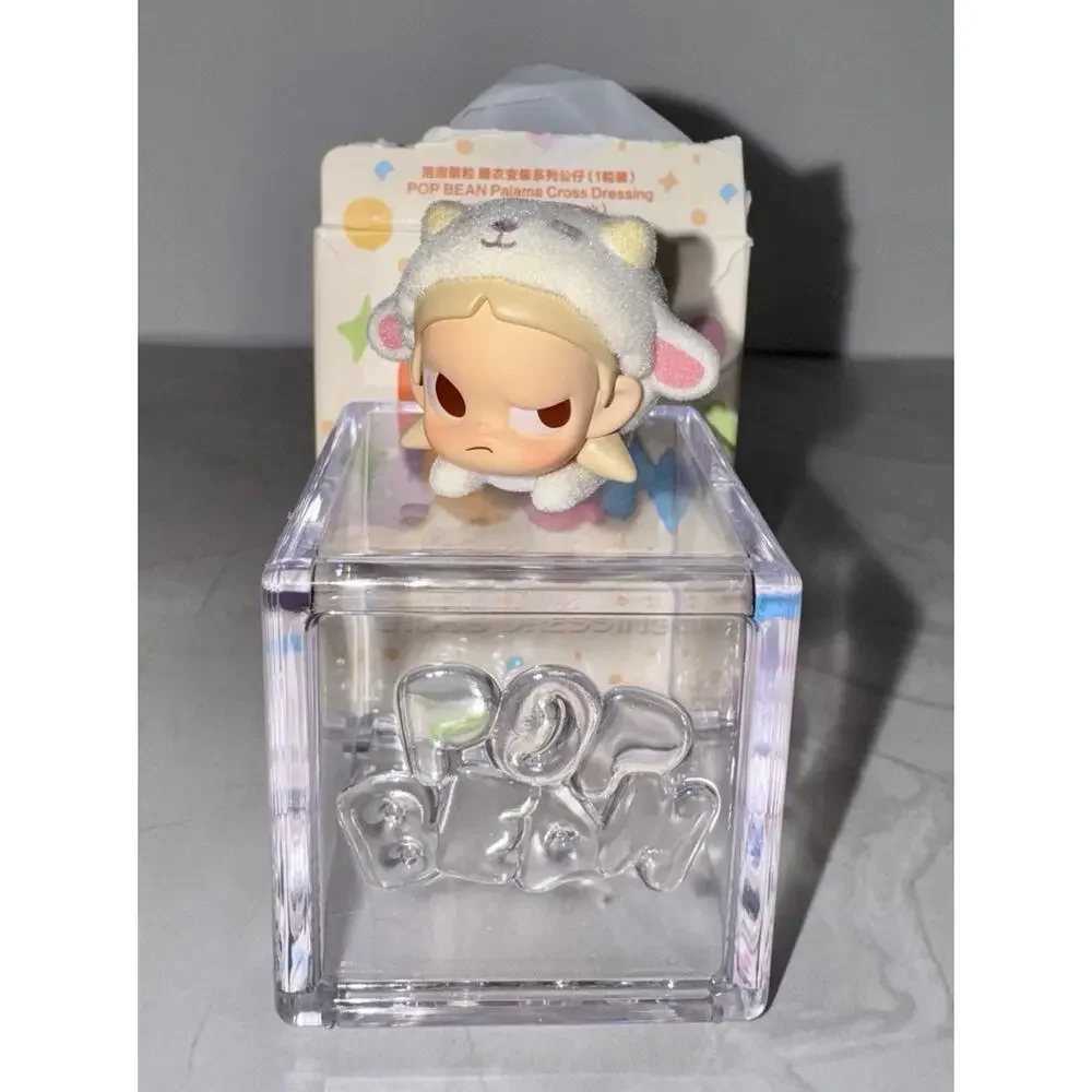 POP MART Zsiga Lying Lamb figure from the Pop Bean Pajama Party Series